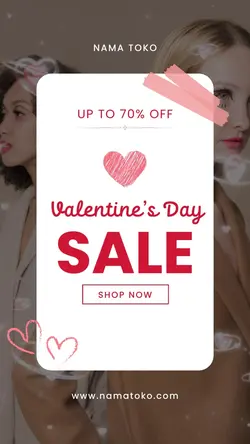 story:valentine sale