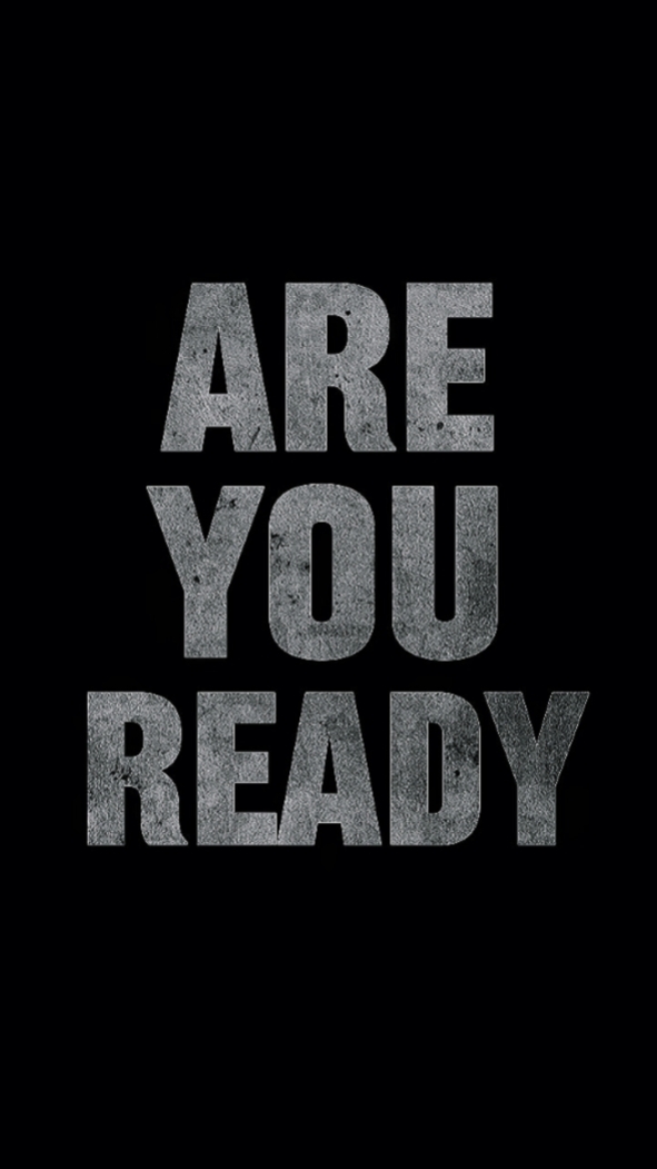 Are You Ready 