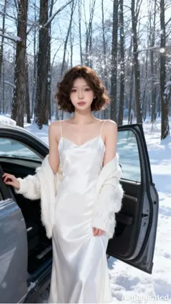 Mùa đông-tóc ngắn AI