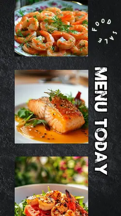 Food Menu Sale