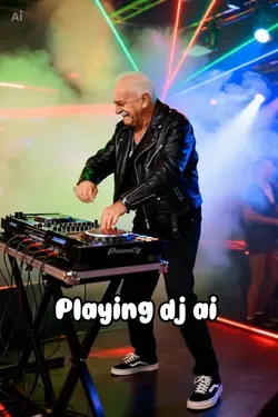 Playing dj ai