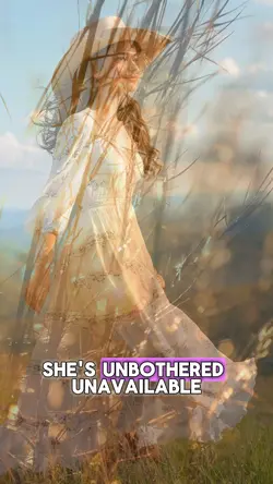 She’s unbothered 