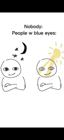 Blue eyes