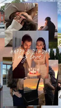 HAPPY BIRTHDAY. LOVE