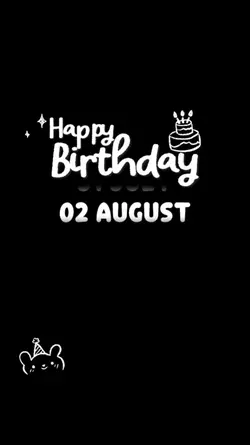 hbd 02 AUGUST
