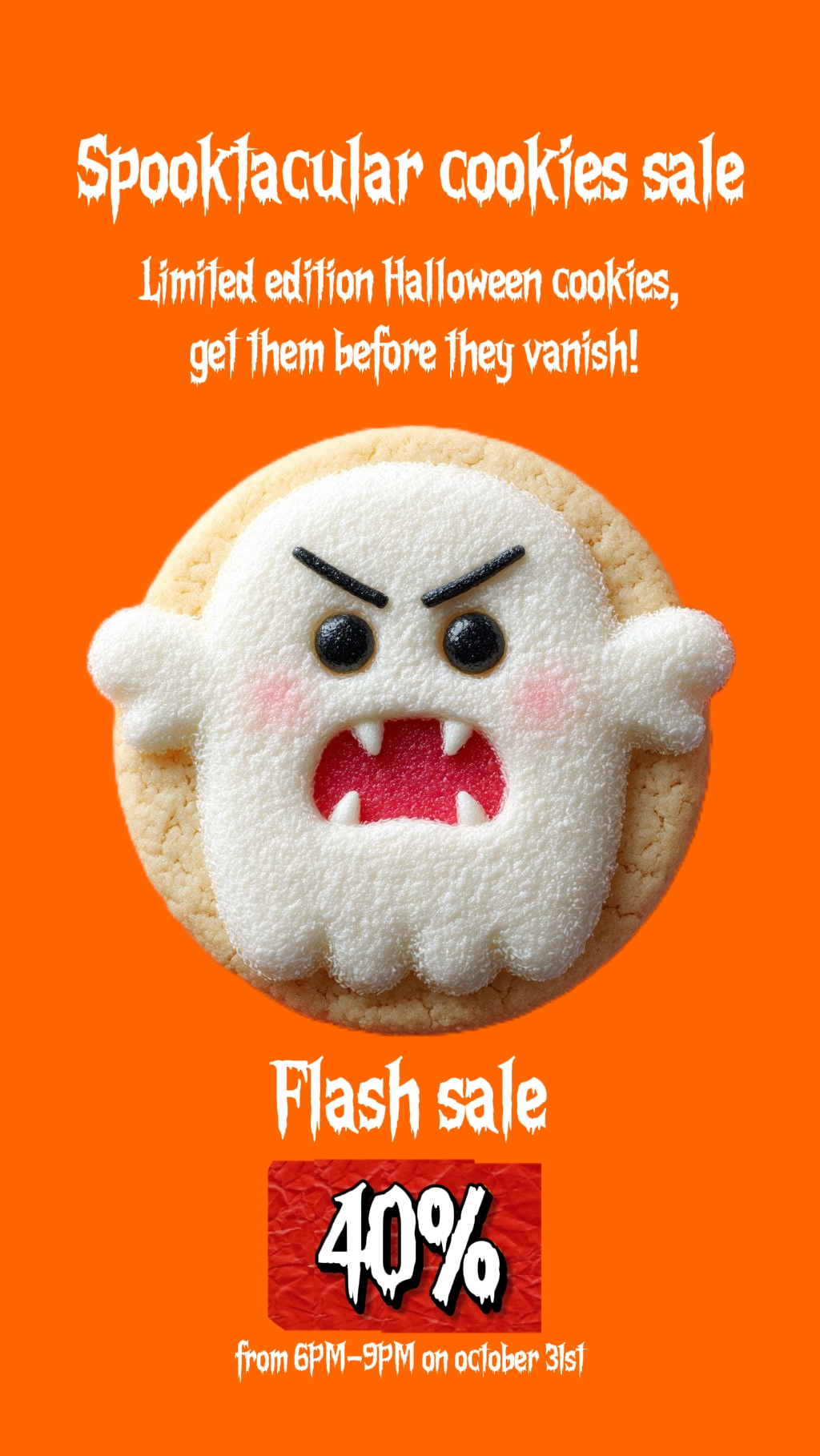 Venta de galletas