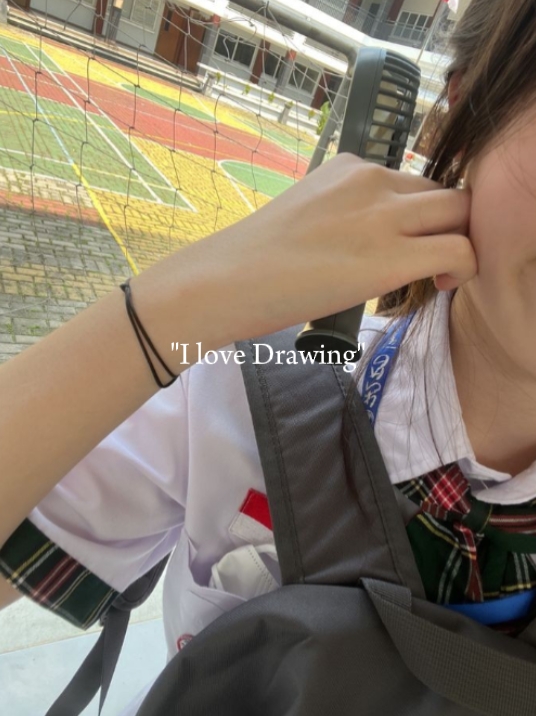 "J'adore dessiner"