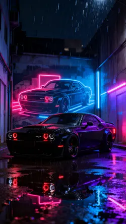 Graffiti Car X Rain