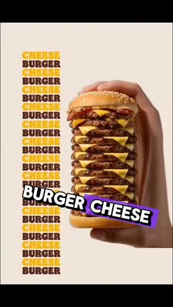 Burger cheese burge-