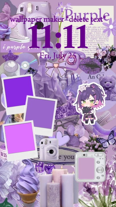 papier peint violet 