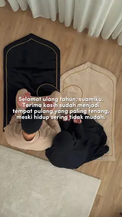 Selamat ultah suami