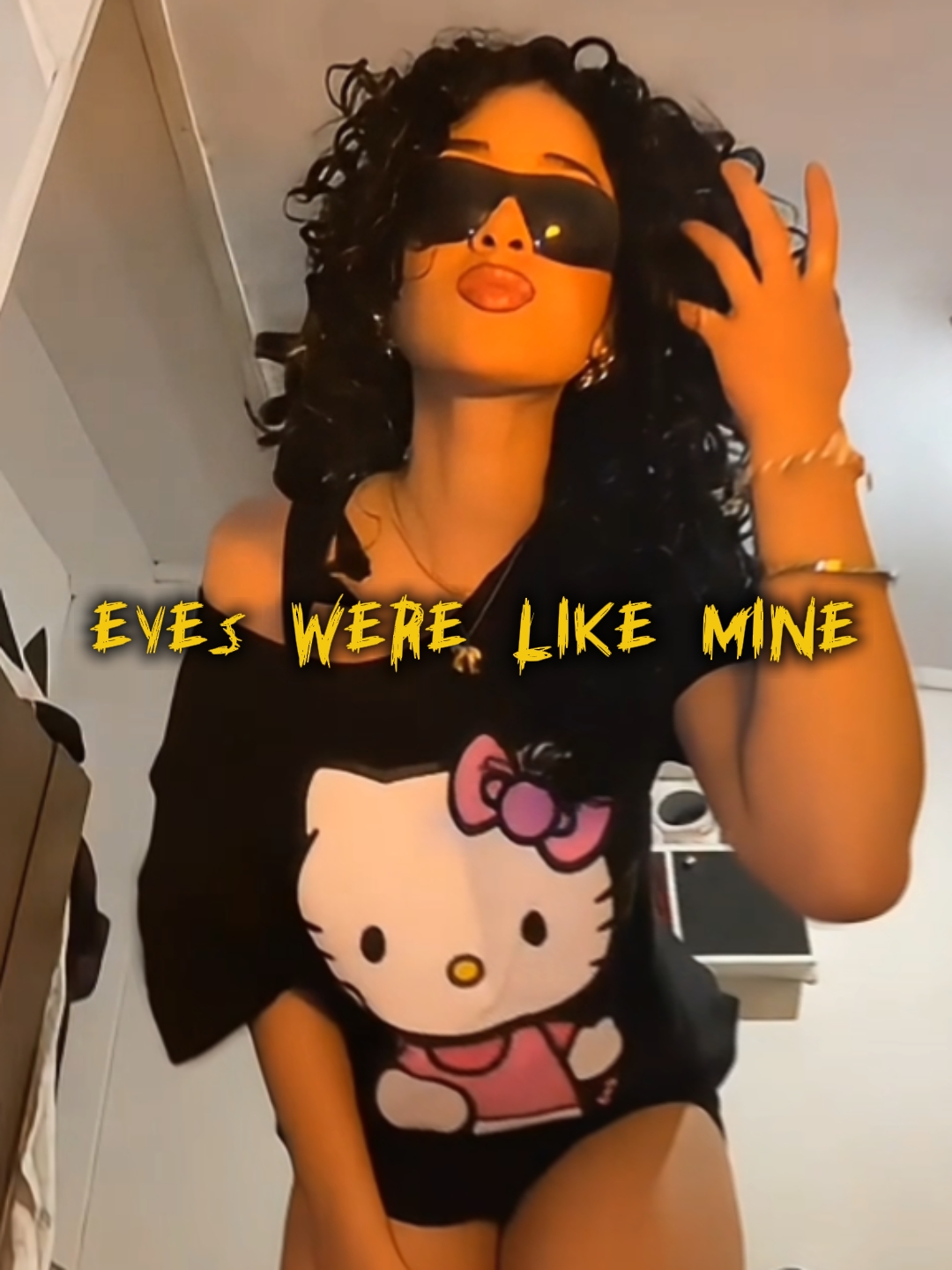 Les yeux étaient comme les miens