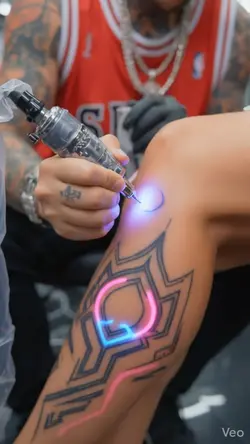 TATUAGEM NA PERNA