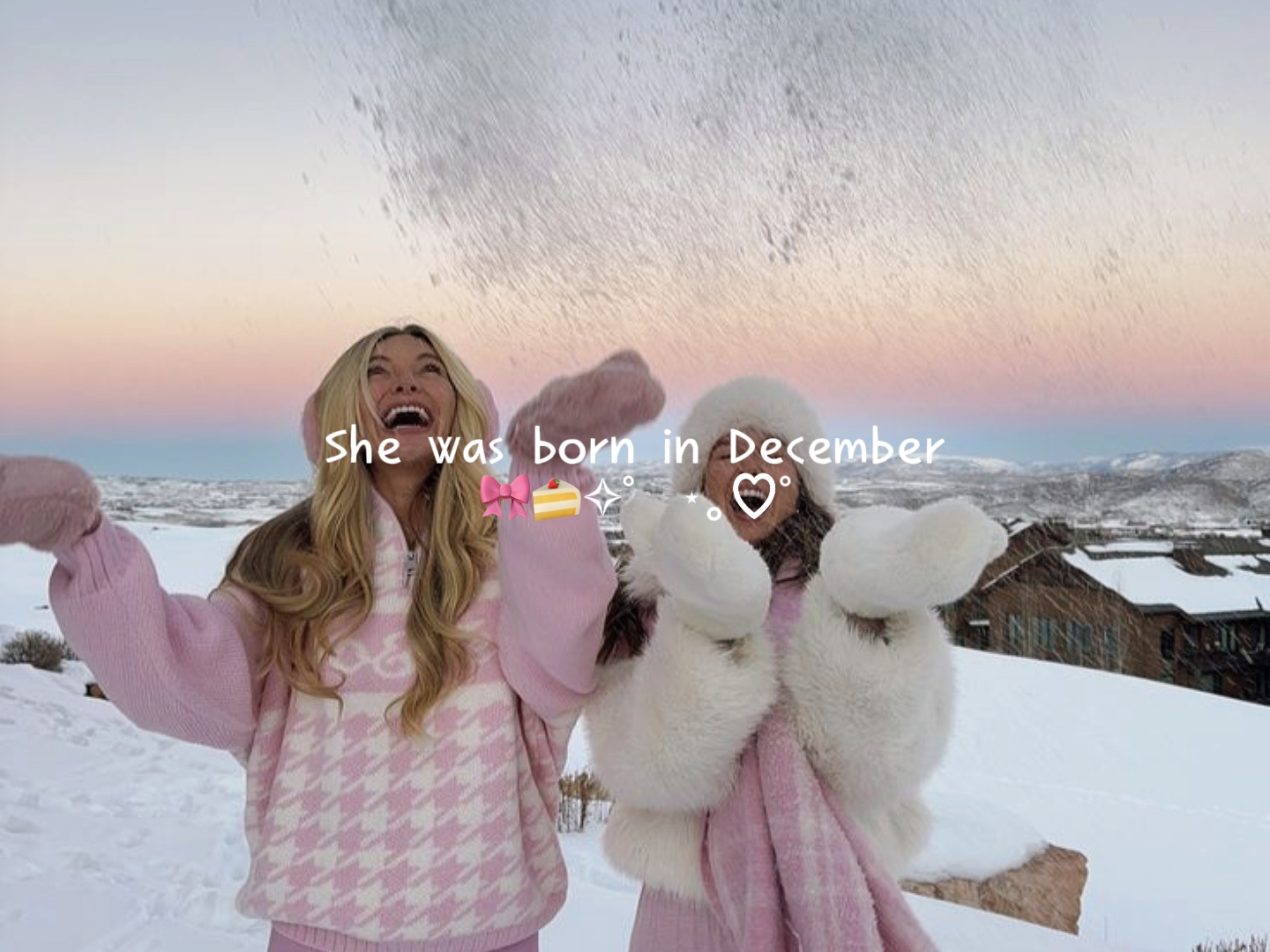 Ella nació en diciembre