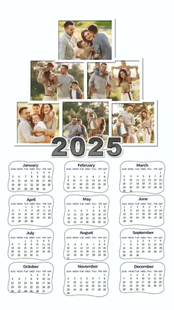 2025 CALENDAR FAMILY