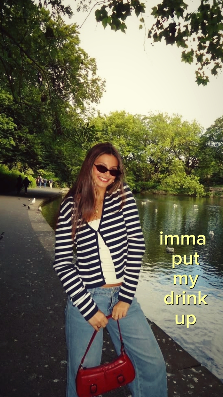 imma put my drink 