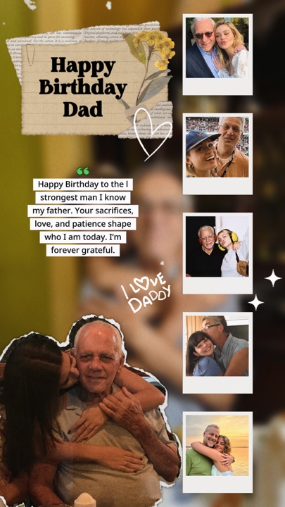 Happy birthday dad