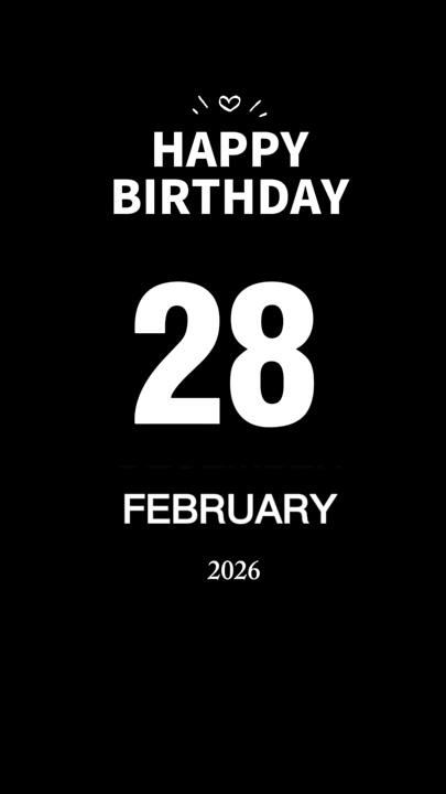 birthday 28 february
