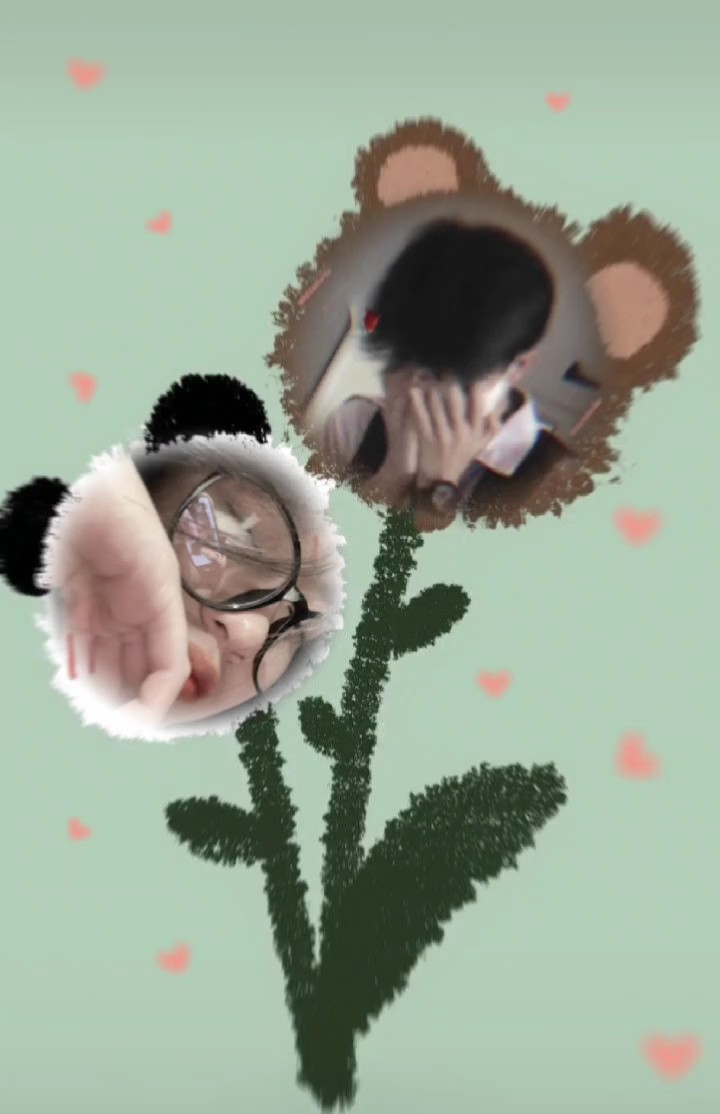 2 ảnh cuti + màu