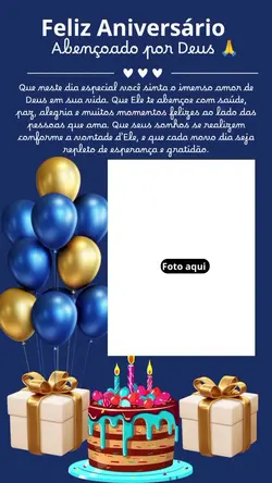feliz aniversário 
