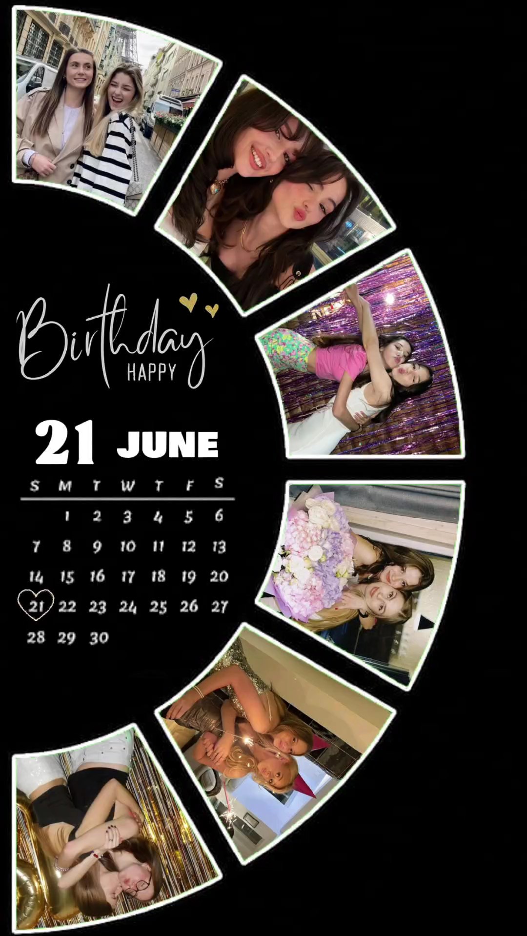 Birthday 21 June