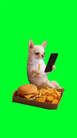 Dog chilling