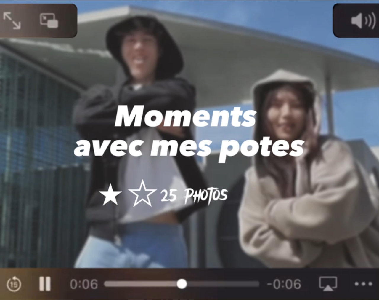 Moments avec potes