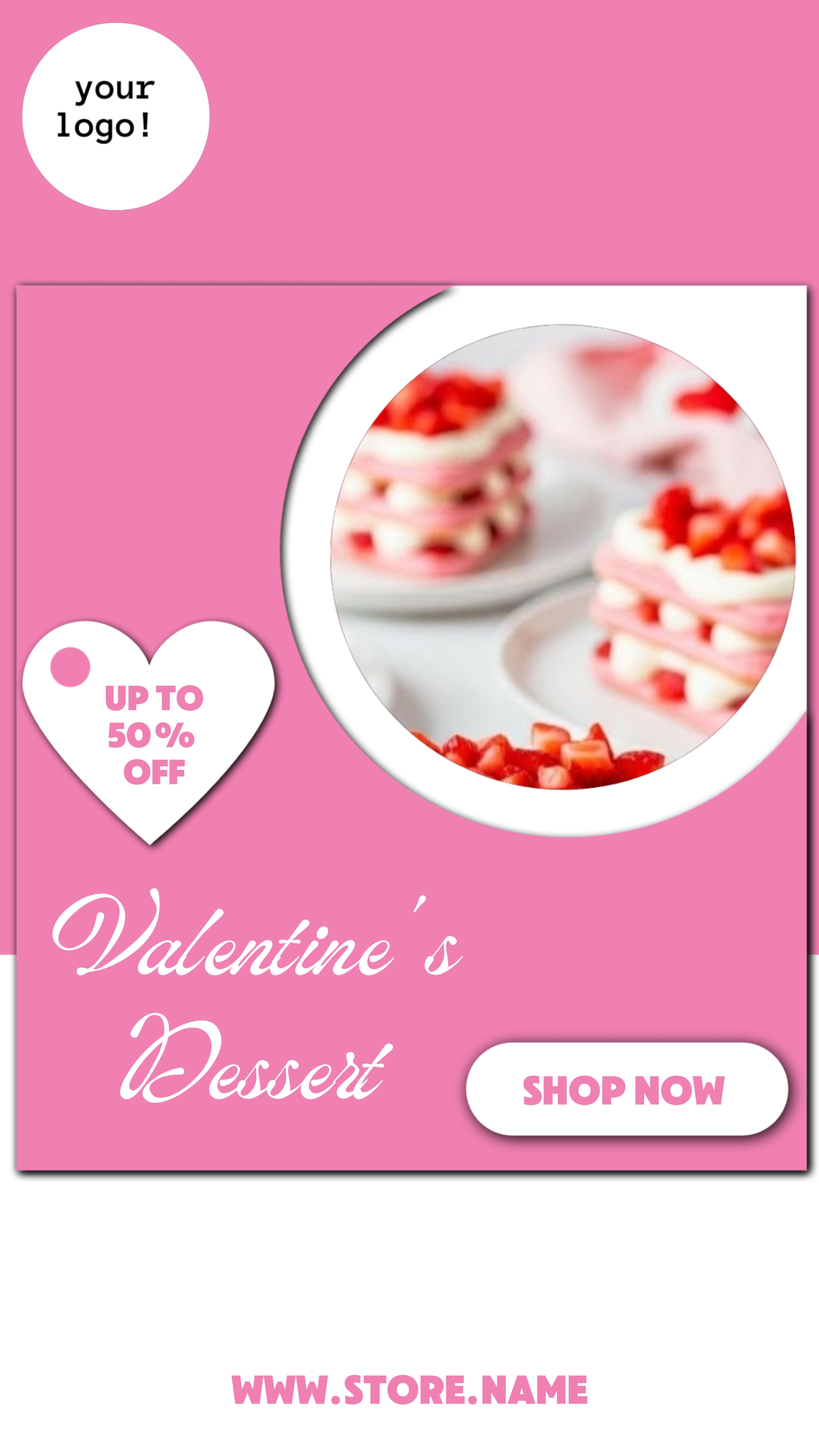 valentine's dessert