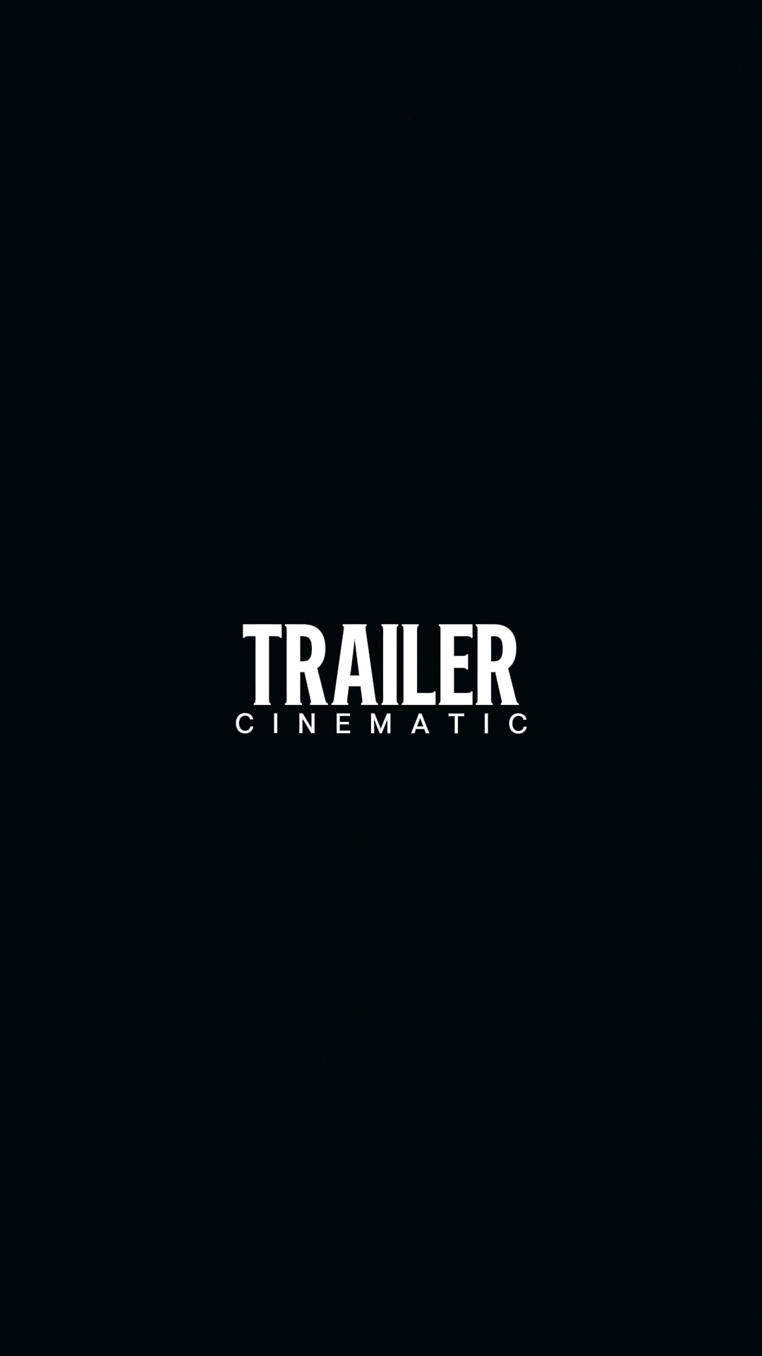 BANDE-ANNONCE CINÉMATIQUE