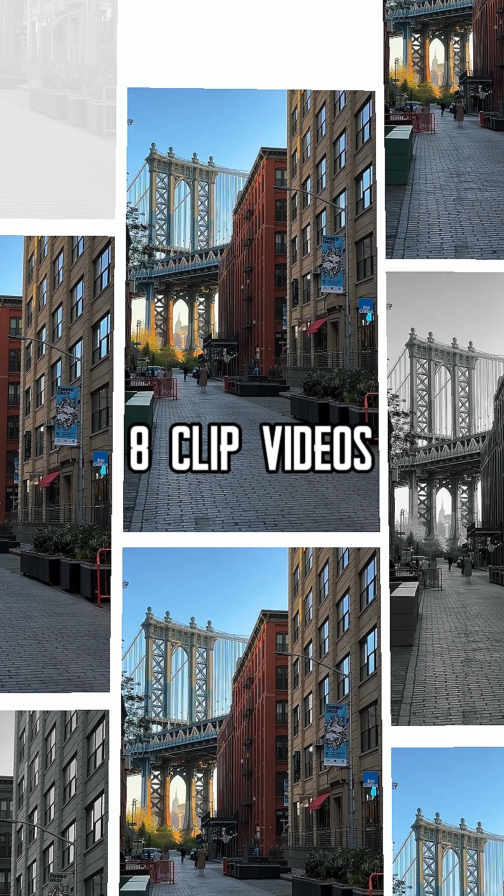 8 clip videos