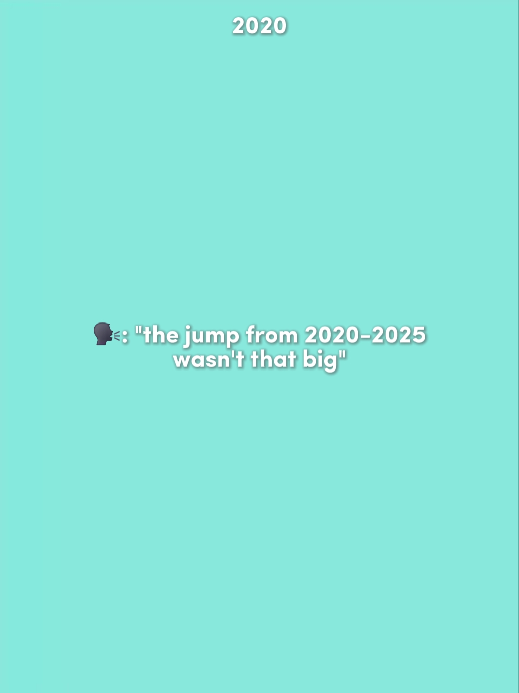the jump from 2020