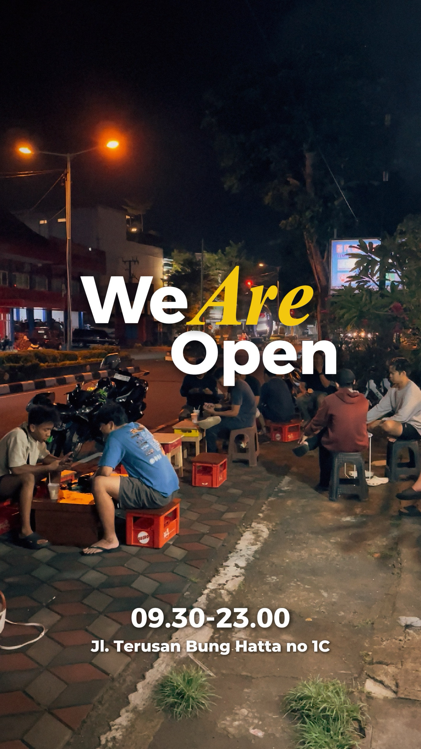 Estamos abiertos café