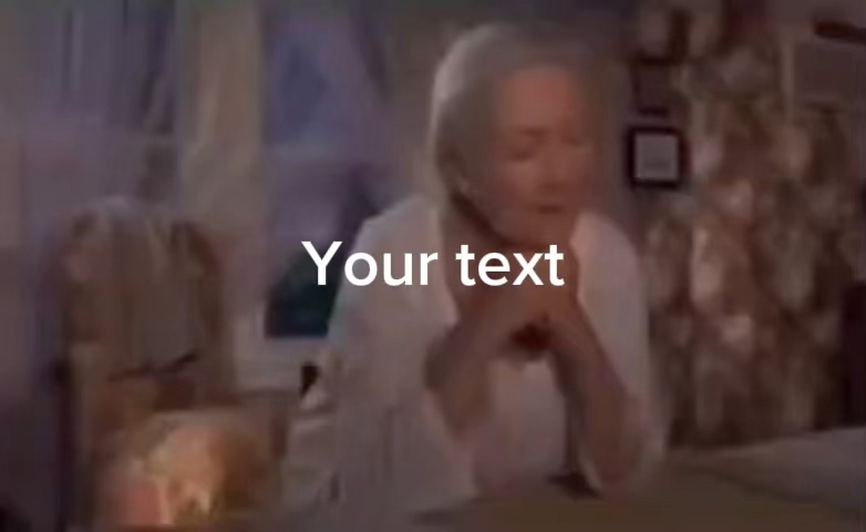 Praying meme 