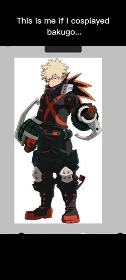 me if I cosplayed...