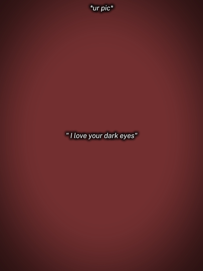 Yeux sombres 