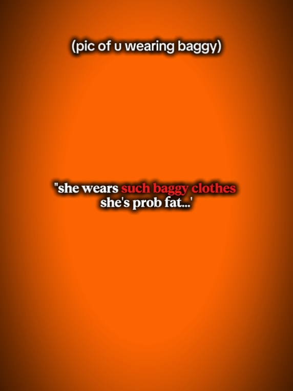 ROUPAS TÃO LARGAS 