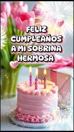 FELIZ CUMPLE SOBRINA