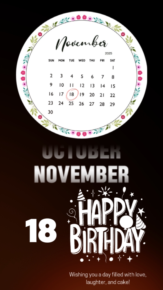 11월 18일 HBD