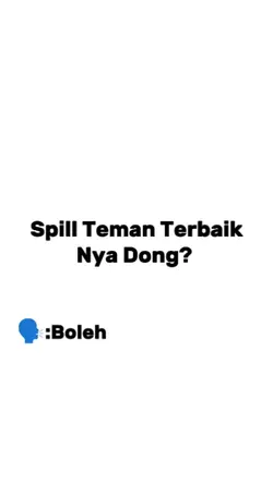 Spill teman terbaik