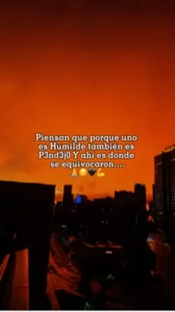 Humilde pero no p3nd