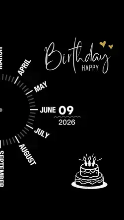 BIRTHDAY 09 JUNE 