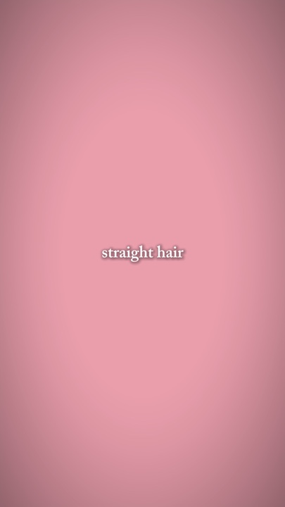 cheveux raides