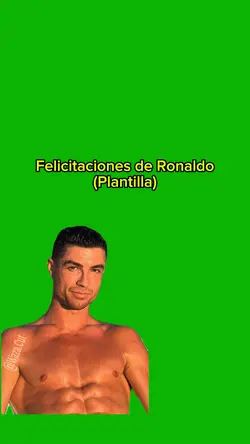 Felicitaciones CR7