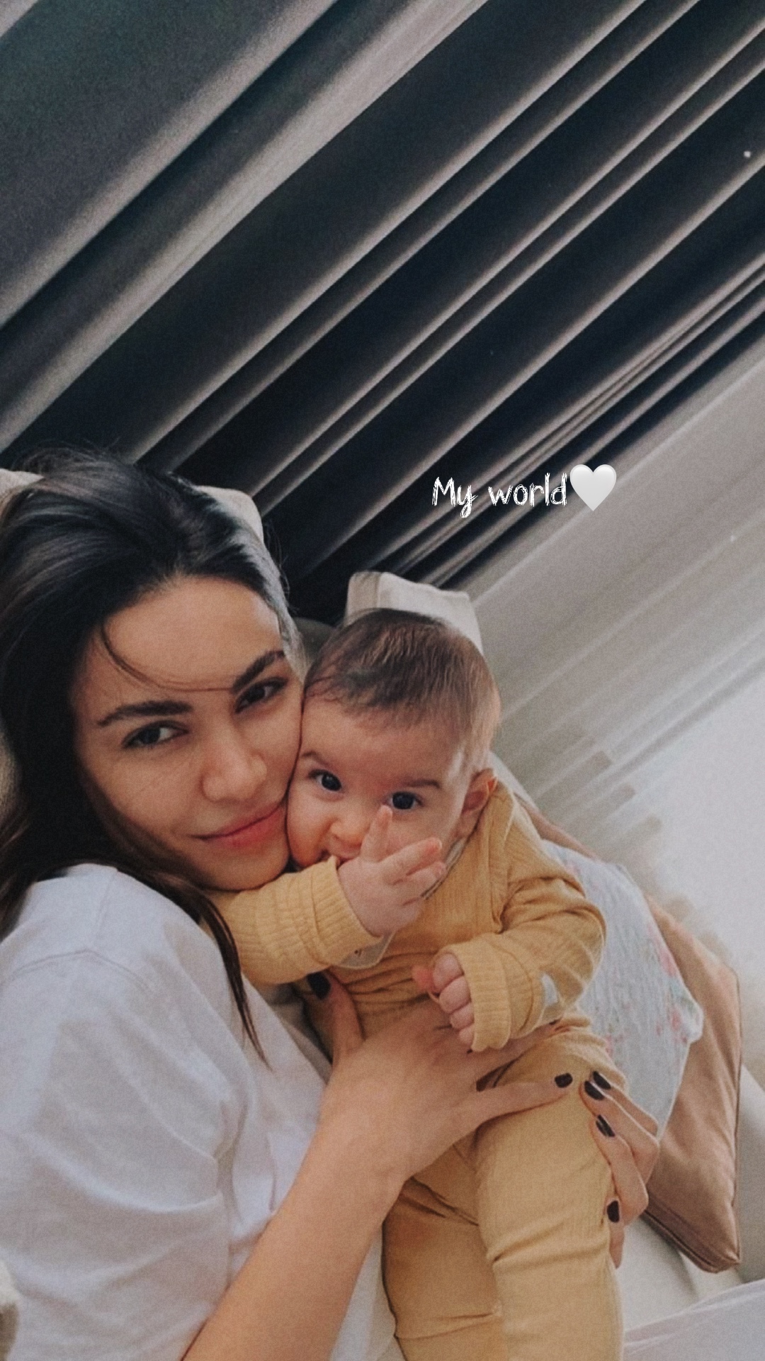 My baby my world