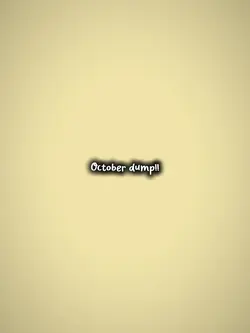 October dump 