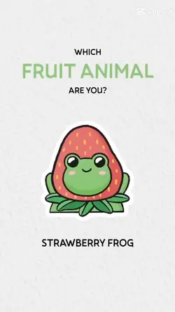 which fruit animal??