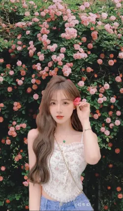 Ghép ảnh nền hoa 