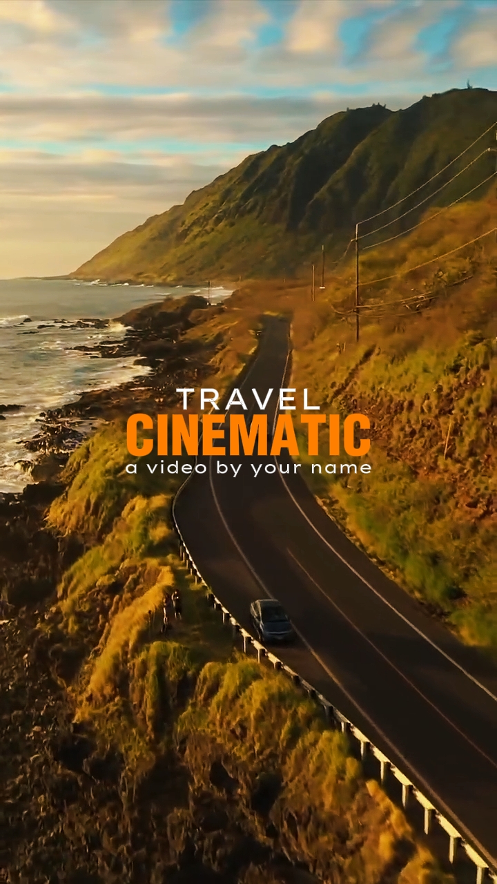 Travel cinematic