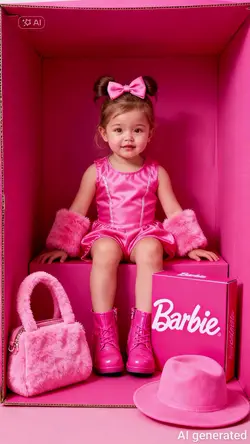 crianças Barbie 