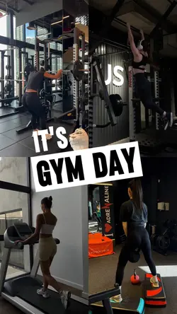 its gym day